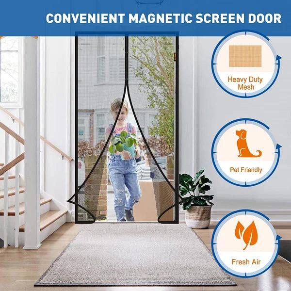 Magic Home Magnetic Foldable Anti Mosquito Door Curtains 🦟❌