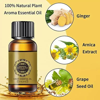 Ginger Essential Belly Drainage Oil For Male And Female ( BUY 1 GET 1 FREE )🔥