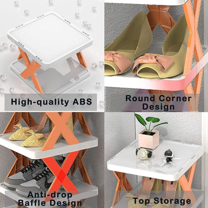 STARKIDS™ Foldable 5-Tier Shoe Rack 👟🏠