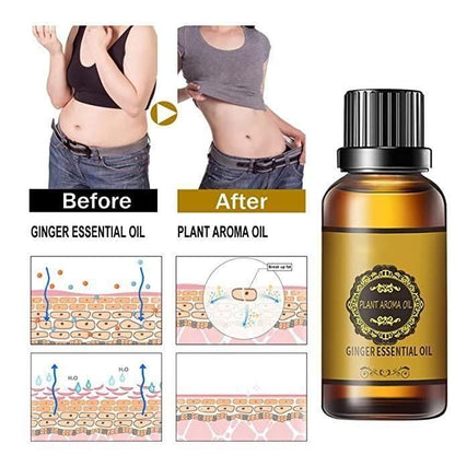Ginger Essential Belly Drainage Oil For Male And Female ( BUY 1 GET 1 FREE )🔥