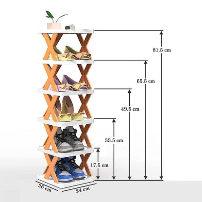 STARKIDS™ Foldable 5-Tier Shoe Rack 👟🏠